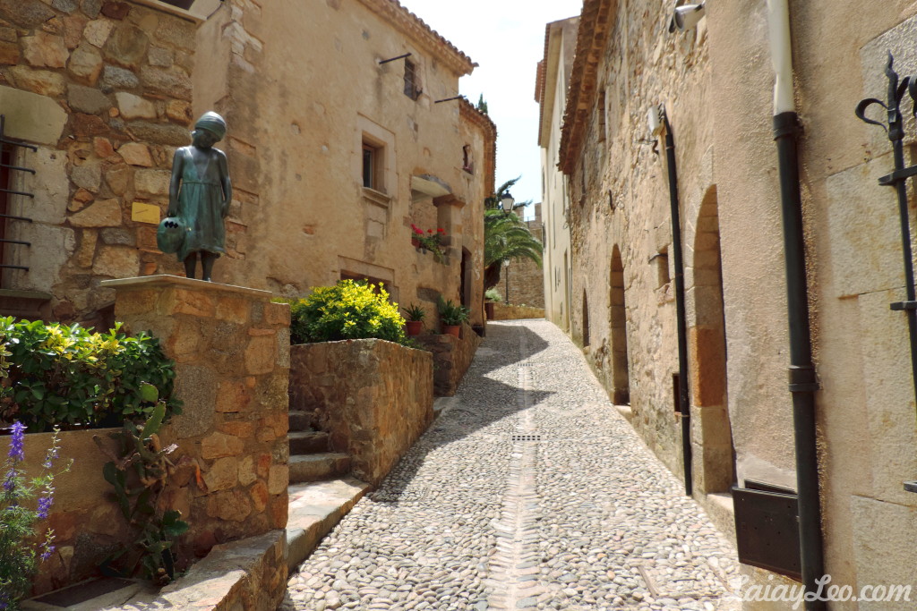 Interior de la Vila Vella.